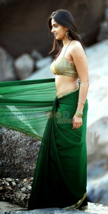 Actress Anushka Shetty Hot Navel Photos