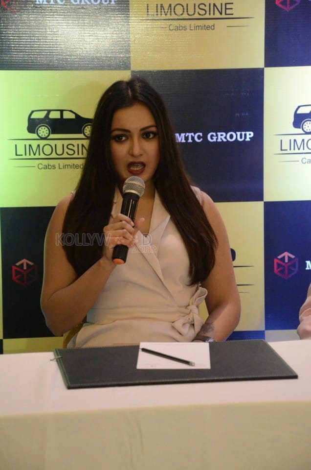 Actress Catherine Teresa at the launch of Limousine Cabs Limited Event Photos