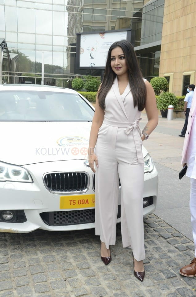 Actress Catherine Teresa at the launch of Limousine Cabs Limited Event Photos