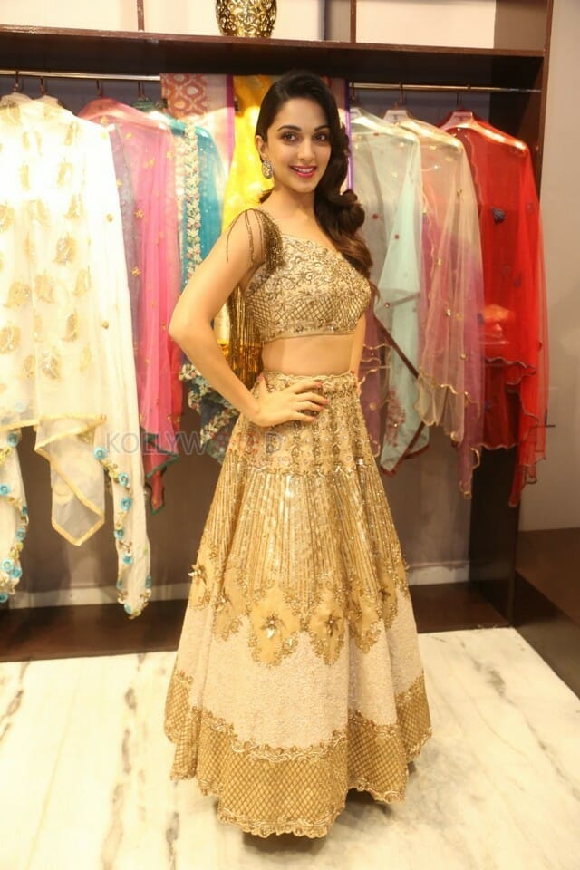 Actress Kiara Advani At Sirisha Reddy Flagship Store Launch Photos
