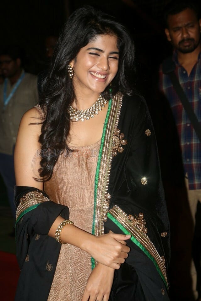 Actress Megha Akash At Chal Mohan Ranga Pre Release Event Photos