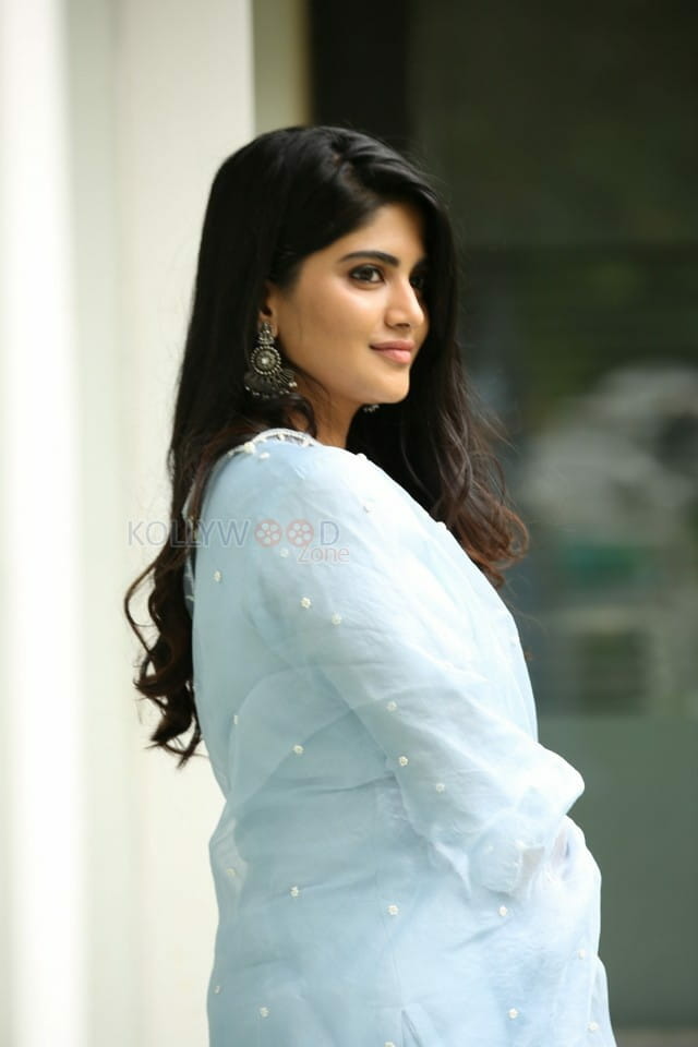 Actress Megha Akash at Dear Megha Movie Pre Release Event Photos 18