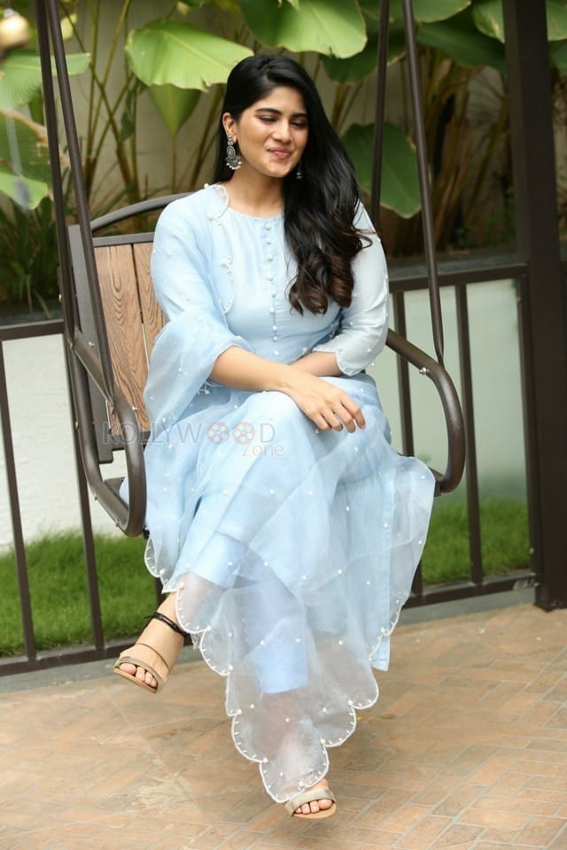 Actress Megha Akash at Dear Megha Movie Pre Release Event Photos 22