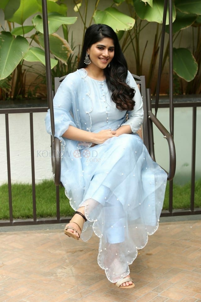 Actress Megha Akash at Dear Megha Movie Pre Release Event Photos 24