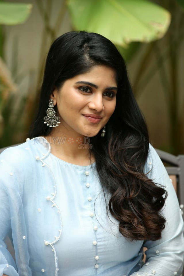 Actress Megha Akash at Dear Megha Movie Pre Release Event Photos 25