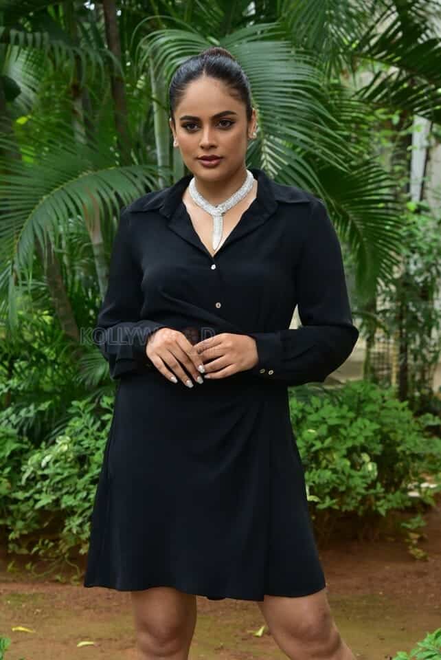 Actress Nandita Swetha at Hidimbha Movie Reverse Trailer Launch Pictures 08