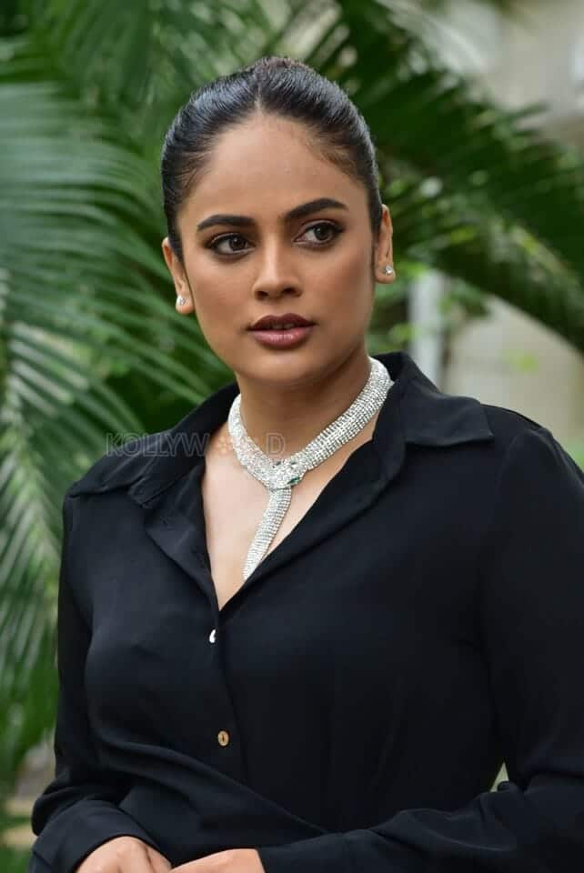 Actress Nandita Swetha at Hidimbha Movie Reverse Trailer Launch Pictures 11