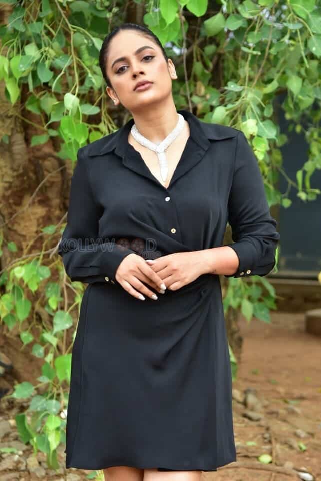 Actress Nandita Swetha at Hidimbha Movie Reverse Trailer Launch Pictures 32