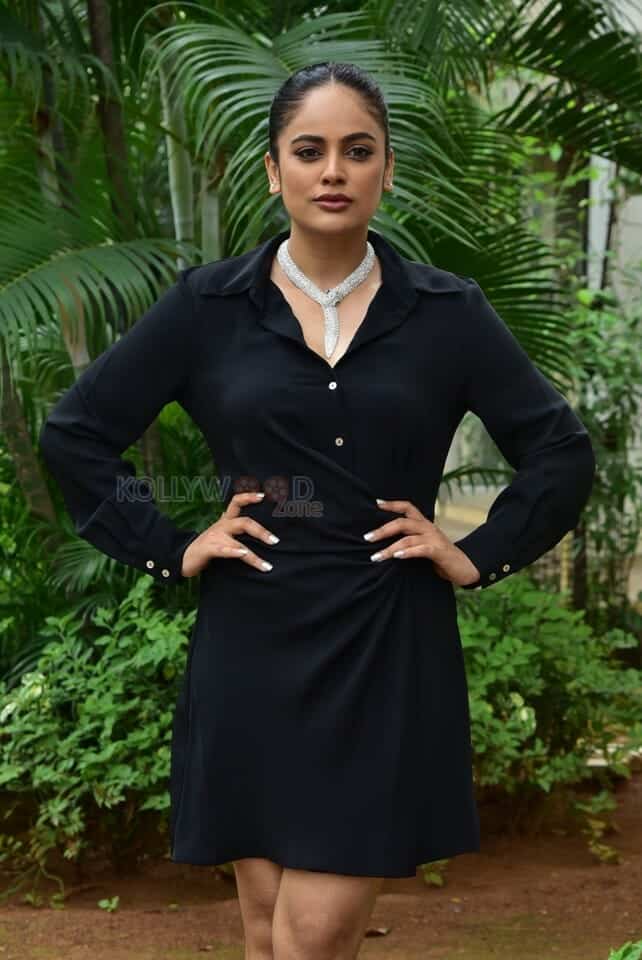 Actress Nandita Swetha at Hidimbha Movie Reverse Trailer Launch Pictures 40