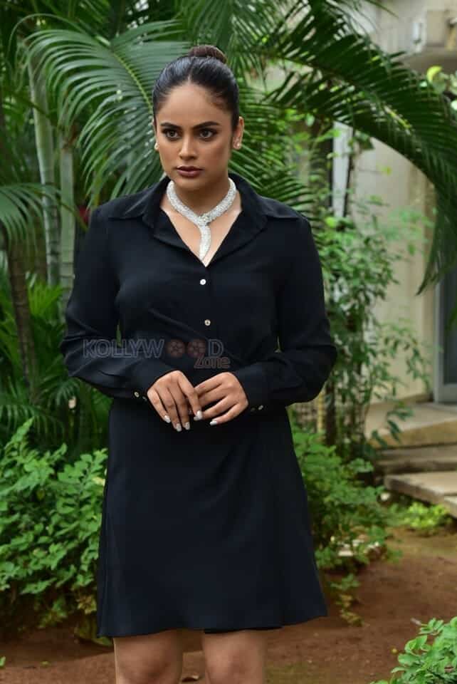 Actress Nandita Swetha at Hidimbha Movie Reverse Trailer Launch Pictures 46