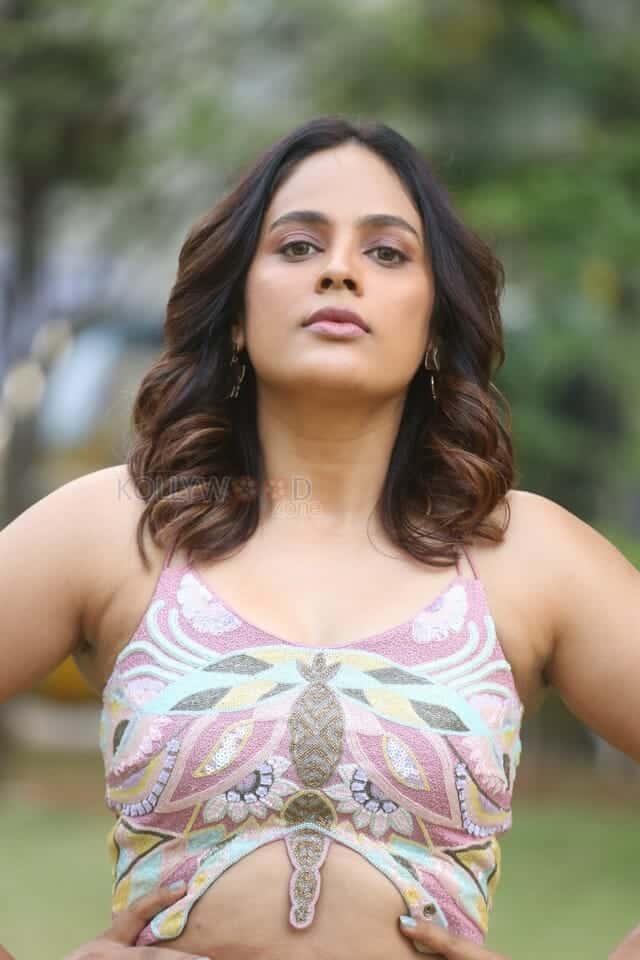 Actress Nandita Swetha at Raa Raa Penimiti Pre Release Event Photos 28