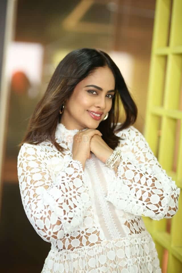 Actress Nanditha Swetha at Hidimba Movie Interview Pictures 33