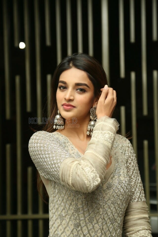 Actress Nidhhi Agerwal At Savyasachi Audio Pre Release Photos