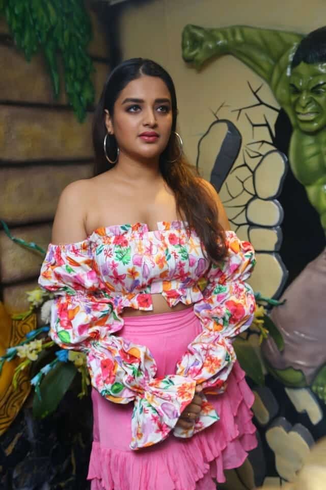 Actress Nidhhi Agerwal Inaugurates Girlfriend Mandi Restaurant in Gachibowli Photos 21