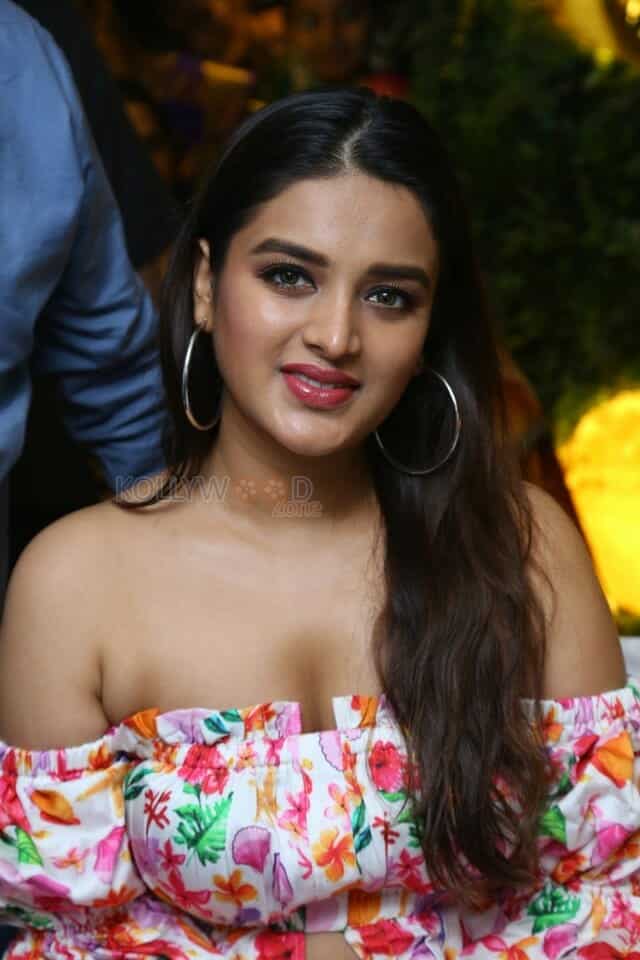 Actress Nidhhi Agerwal Inaugurates Girlfriend Mandi Restaurant in Gachibowli Photos 29