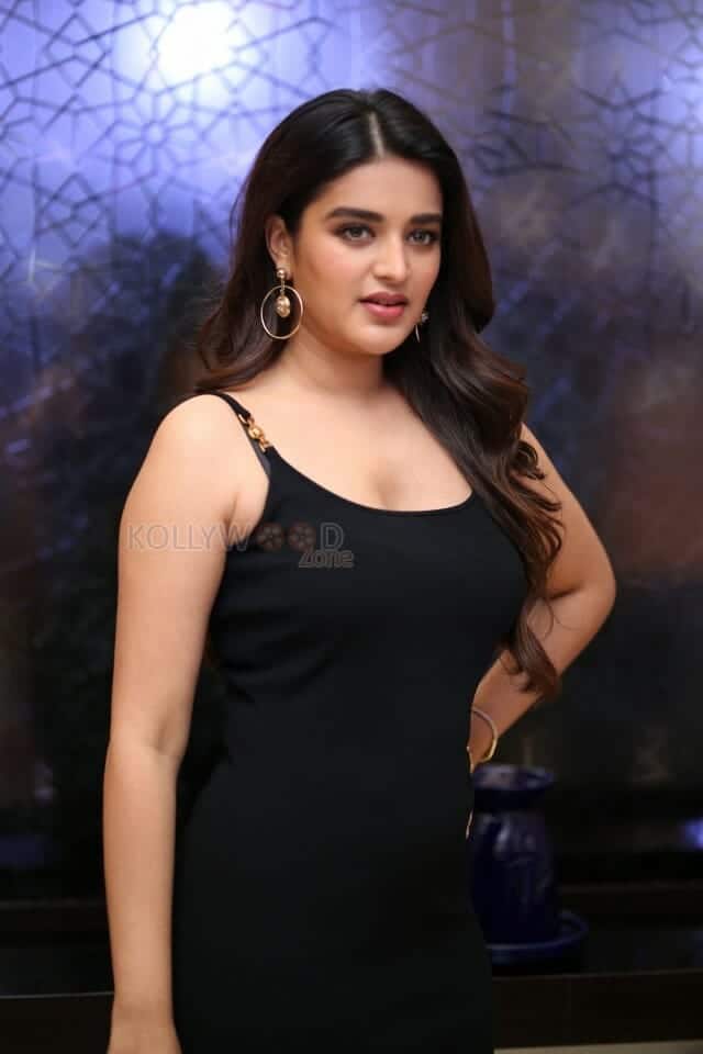 Actress Nidhhi Agerwal at SIIMA 2023 Press Meet Pictures 23