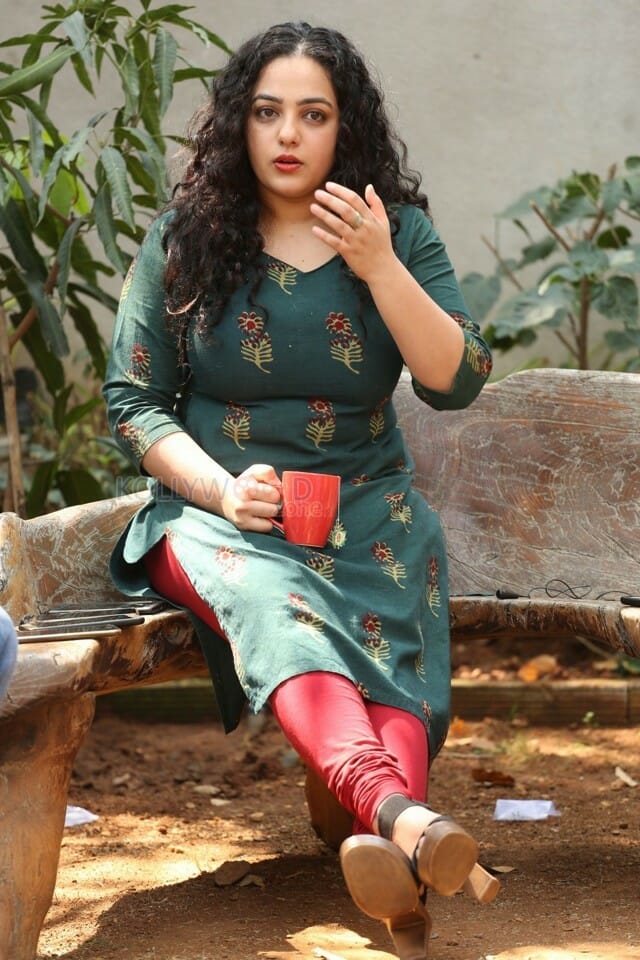 Actress Nithya Menen Interview Photos