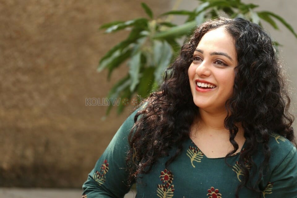 Actress Nithya Menen Interview Photos