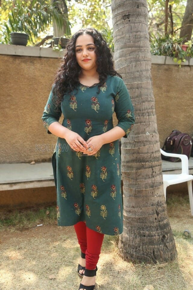 Actress Nithya Menen Interview Photos