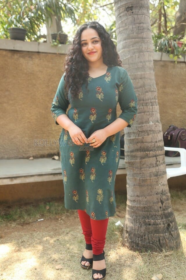 Actress Nithya Menen Interview Photos