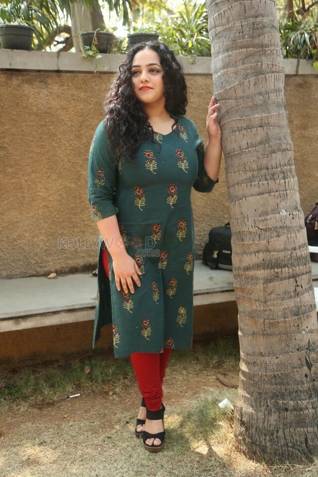 Actress Nithya Menen Interview Photos