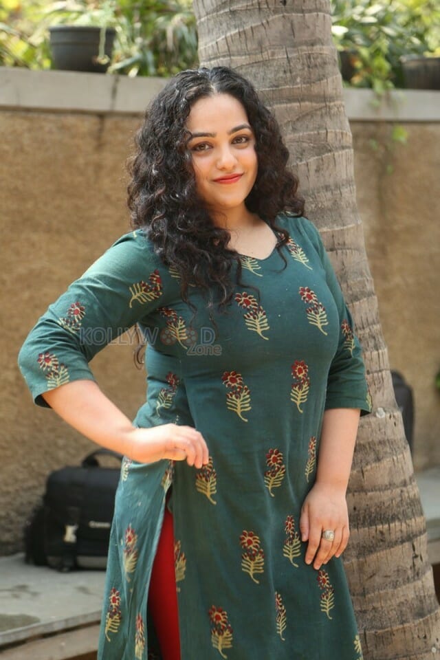 Actress Nithya Menen Interview Photos