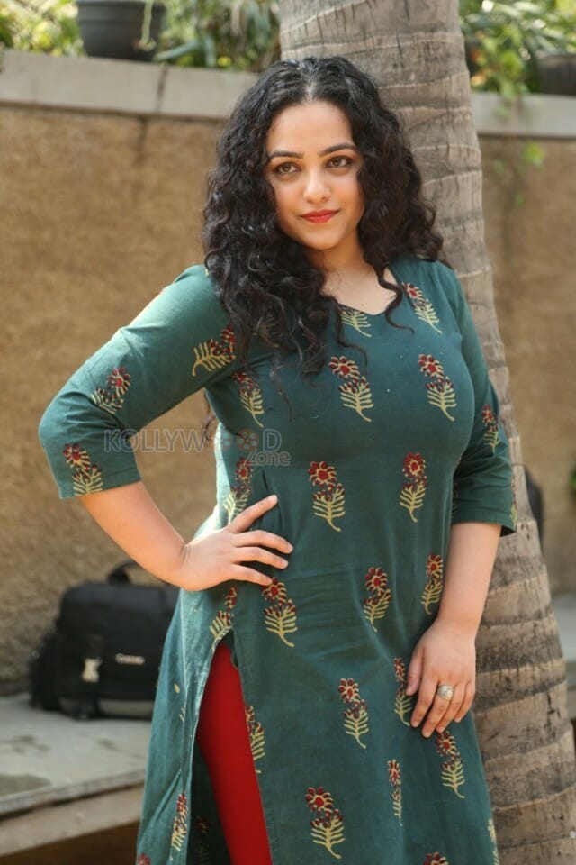 Actress Nithya Menen Interview Photos