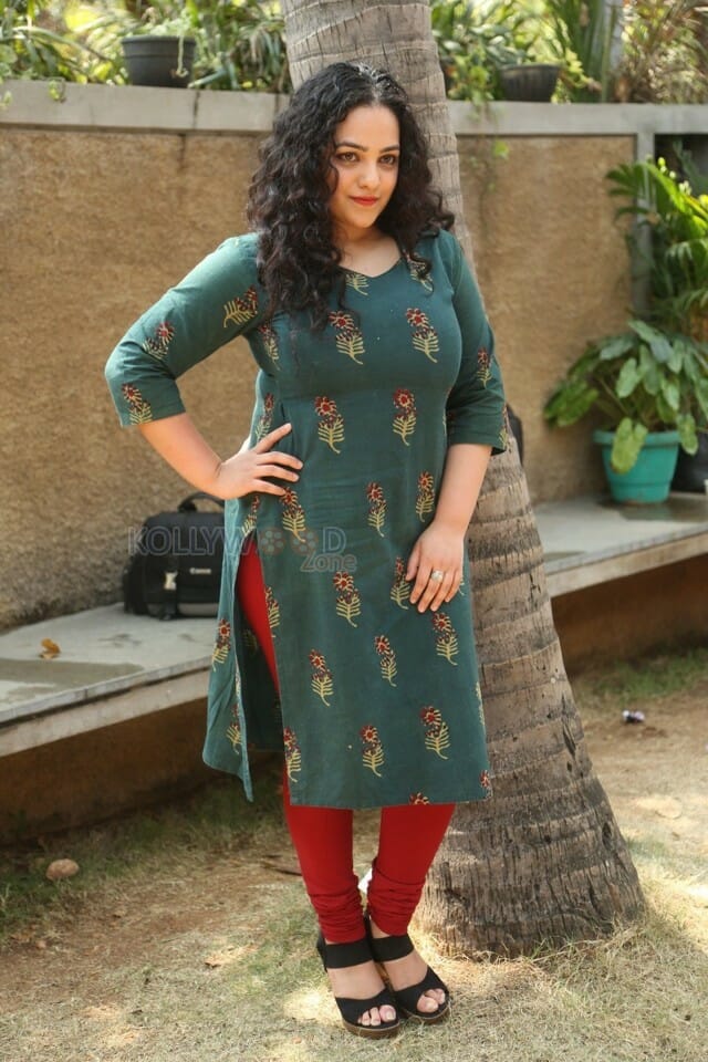 Actress Nithya Menen Interview Photos