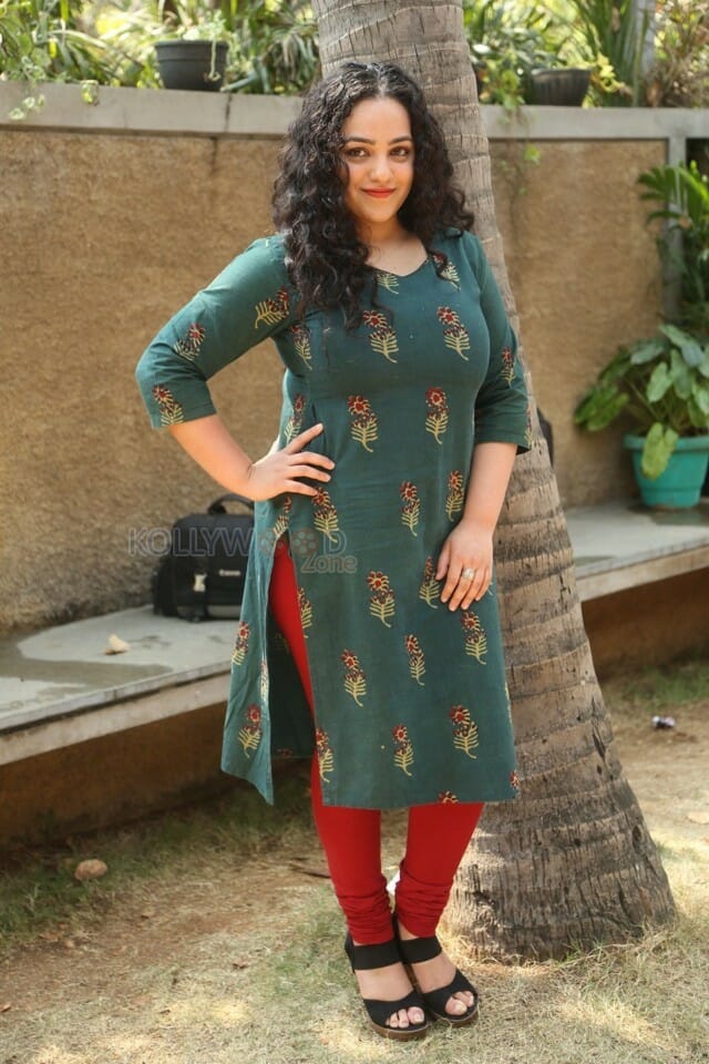 Actress Nithya Menen Interview Photos