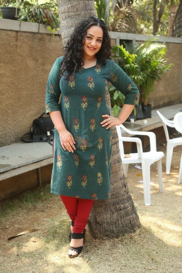 Actress Nithya Menen Interview Photos