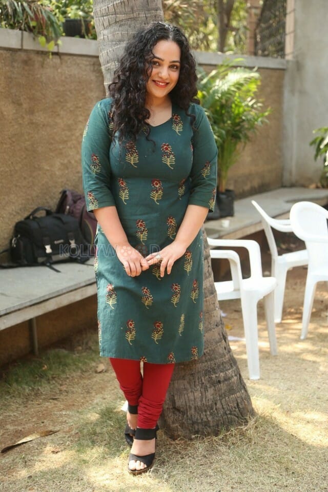 Actress Nithya Menen Interview Photos