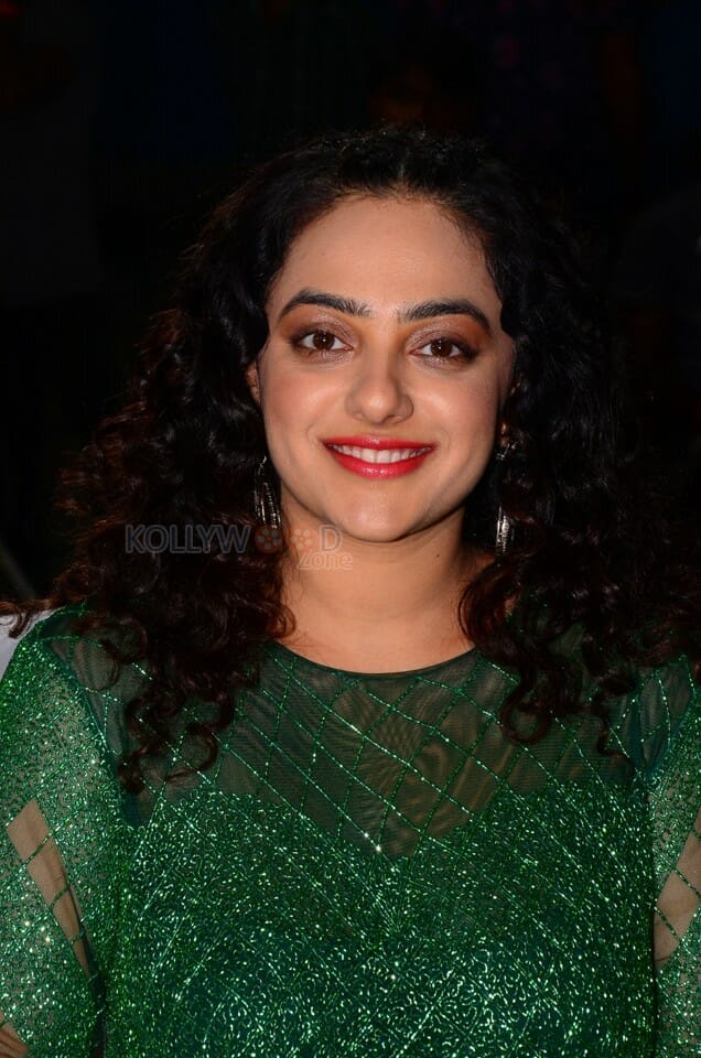 Actress Nithya Menon at Telugu Indian Idol Mega Unveil Press Meet Photos 03