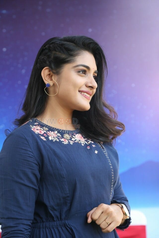 Actress Niveda Thomas At Swaasa Movie Launch Photos