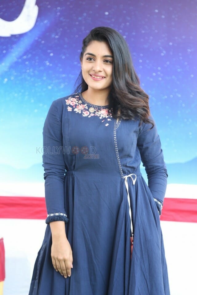 Actress Niveda Thomas At Swaasa Movie Launch Photos