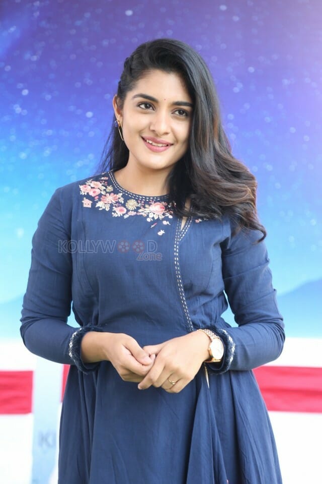 Actress Niveda Thomas At Swaasa Movie Launch Photos