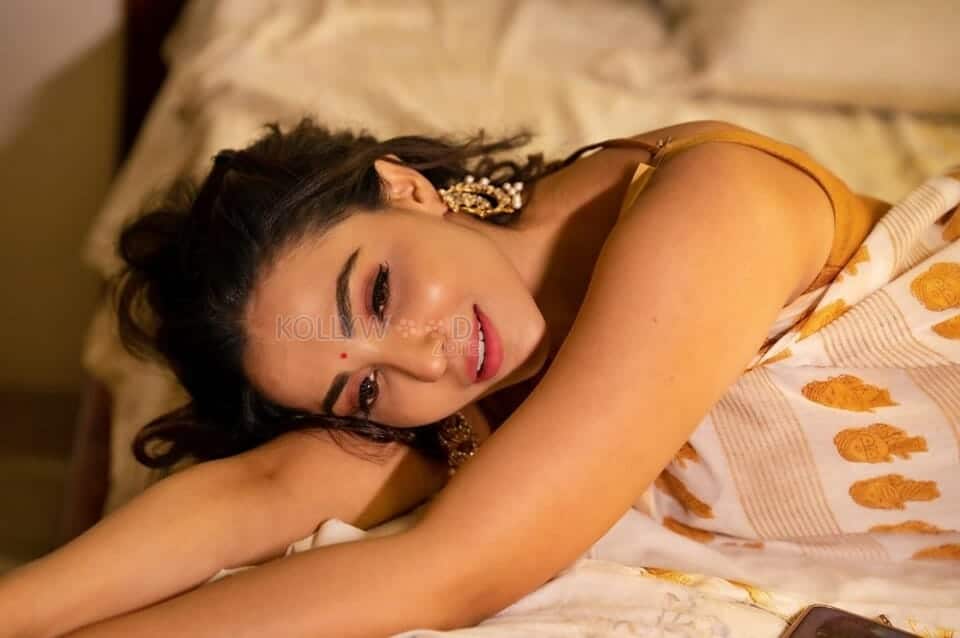 Actress Parvati Nair in a Seductive Saree Photoshoot Pictures 04