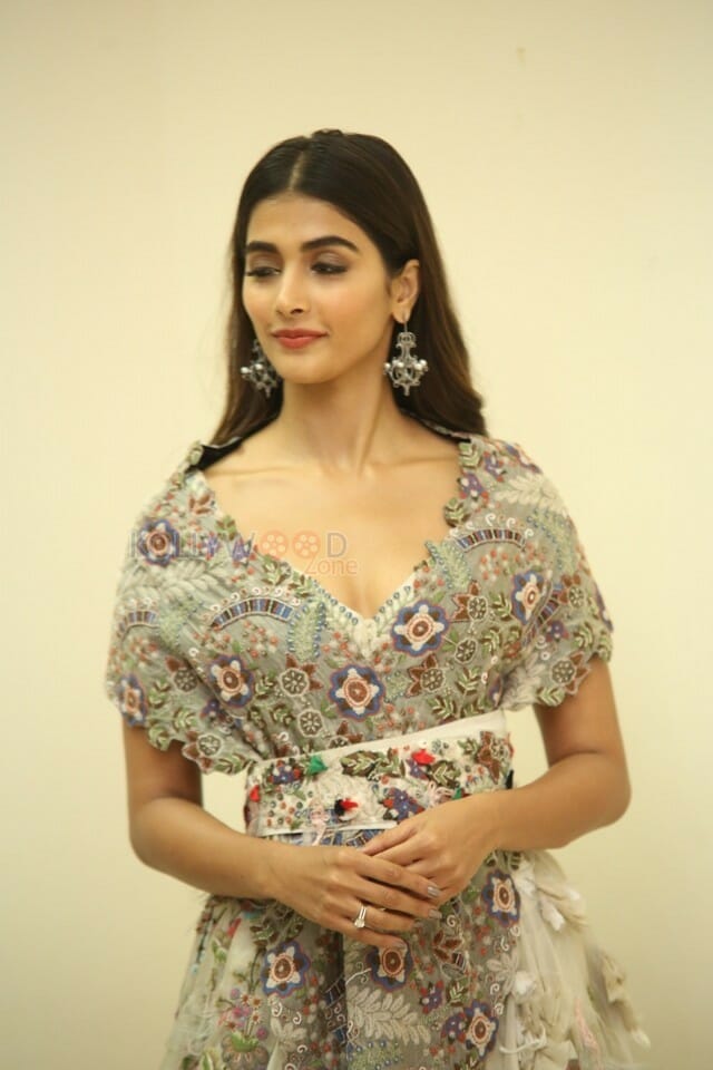 Actress Pooja Hegde At Sakshyam Movie Audio Launch Photos