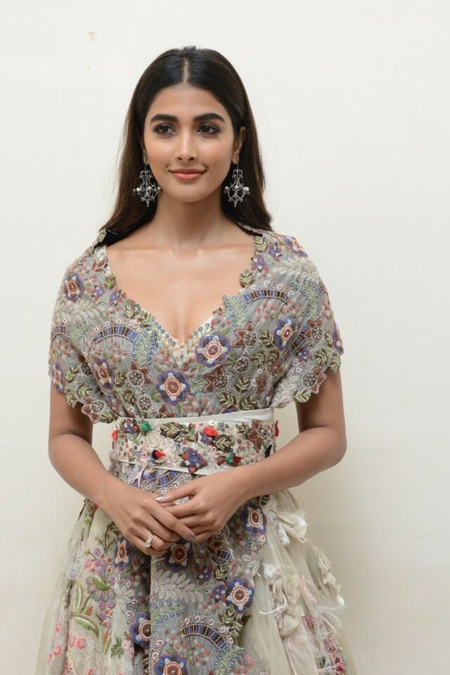 Actress Pooja Hegde At Sakshyam Movie Audio Launch Photos