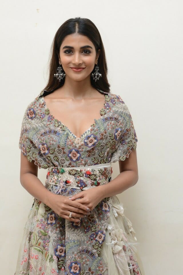 Actress Pooja Hegde At Sakshyam Movie Audio Launch Photos