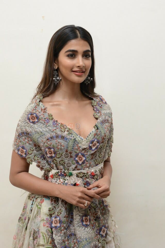 Actress Pooja Hegde At Sakshyam Movie Audio Launch Photos