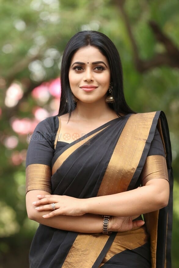 Actress Poorna At Avantika Movie Platinum Disc Function Photos