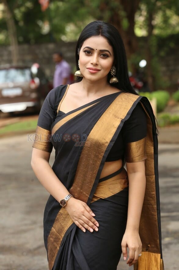 Actress Poorna At Avantika Movie Platinum Disc Function Photos