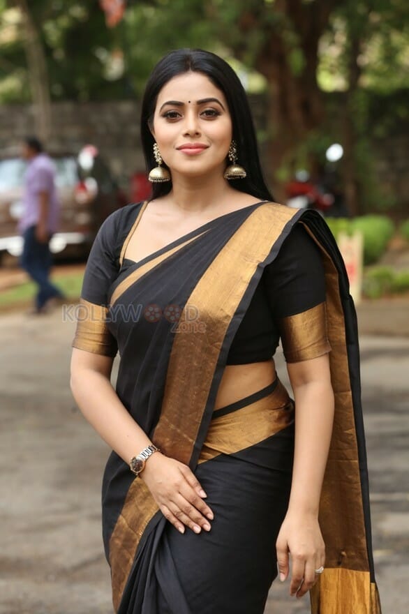 Actress Poorna At Avantika Movie Platinum Disc Function Photos