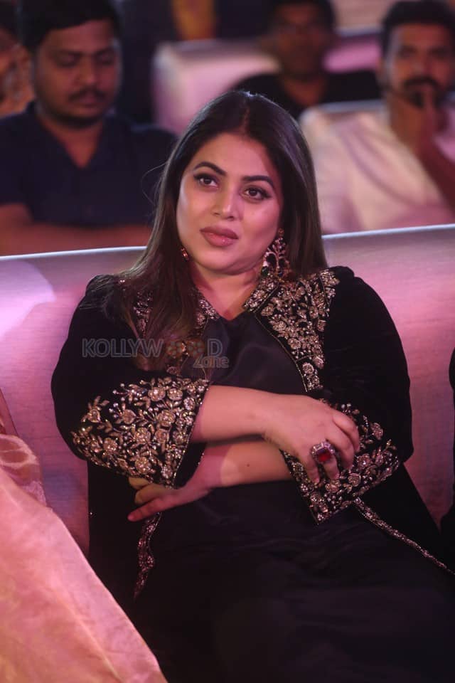 Actress Poorna at Akhanda 2 Movie Pre Release Event Stills 04