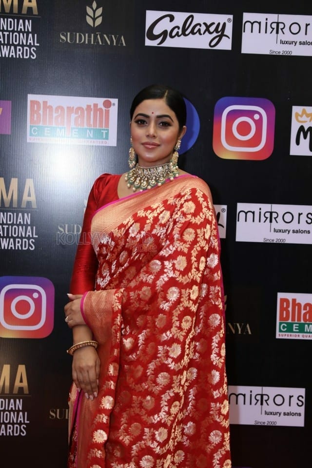 Actress Poorna at SIIMA Awards 2021 Day 2 Photos 01
