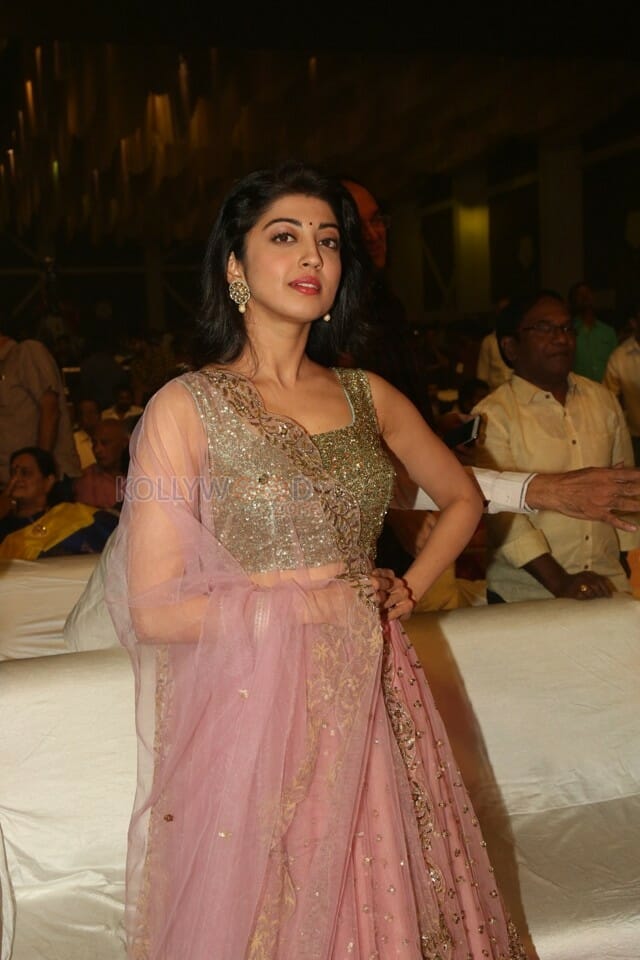 Actress Pranitha Subhash At Ntr Biopic Audio Launch Pictures