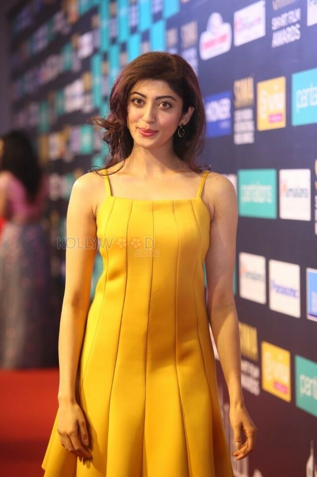 Actress Pranitha Subhash At Siima Th Edition Curtain Raiser Photos