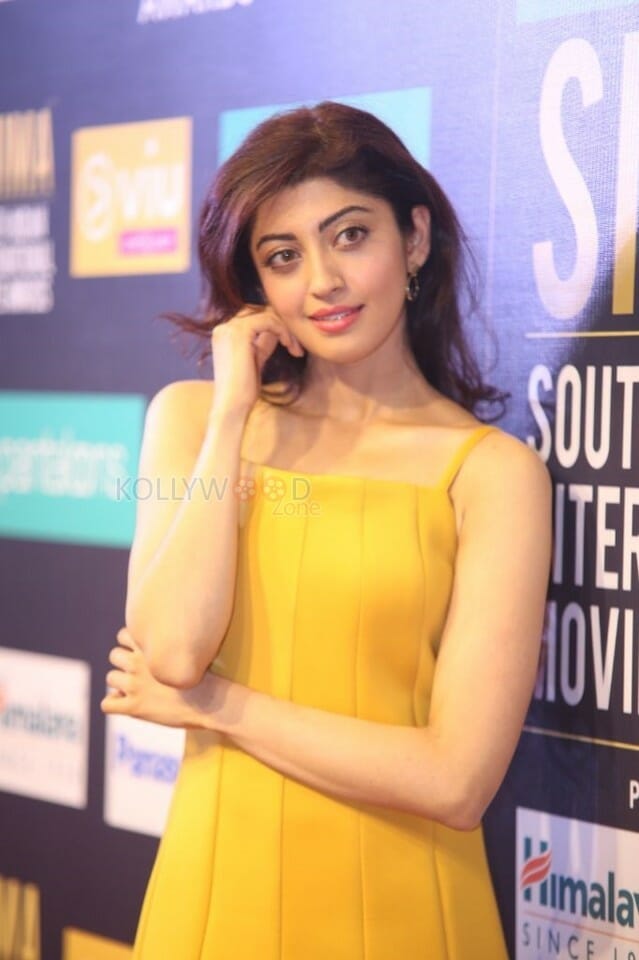 Actress Pranitha Subhash At Siima Th Edition Curtain Raiser Photos