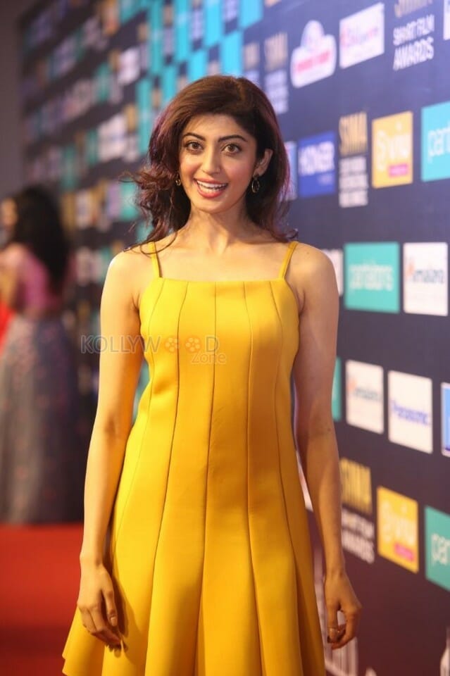 Actress Pranitha Subhash At Siima Th Edition Curtain Raiser Photos