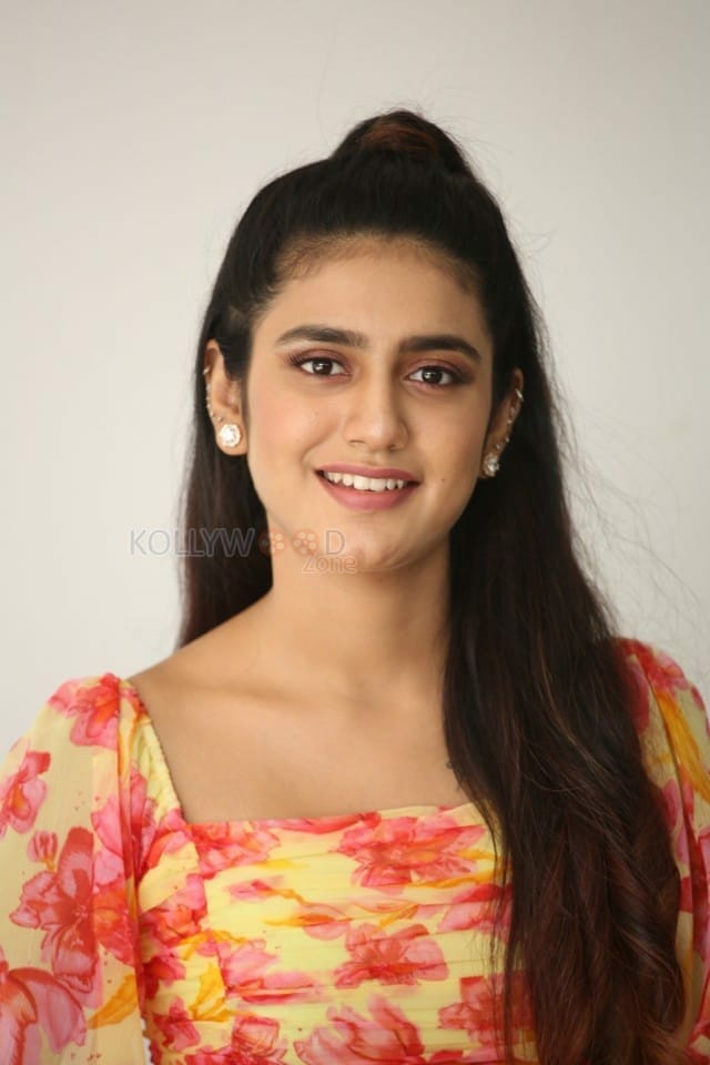 Actress Priya Prakash Varrier at Ishq Movie Interview Pictures